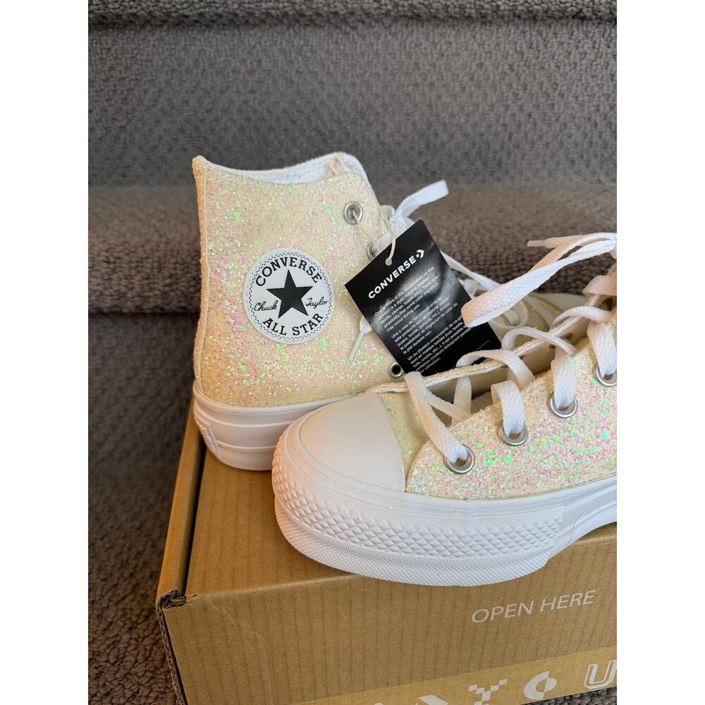Converse All Star Platform Custom Sneakers NIB